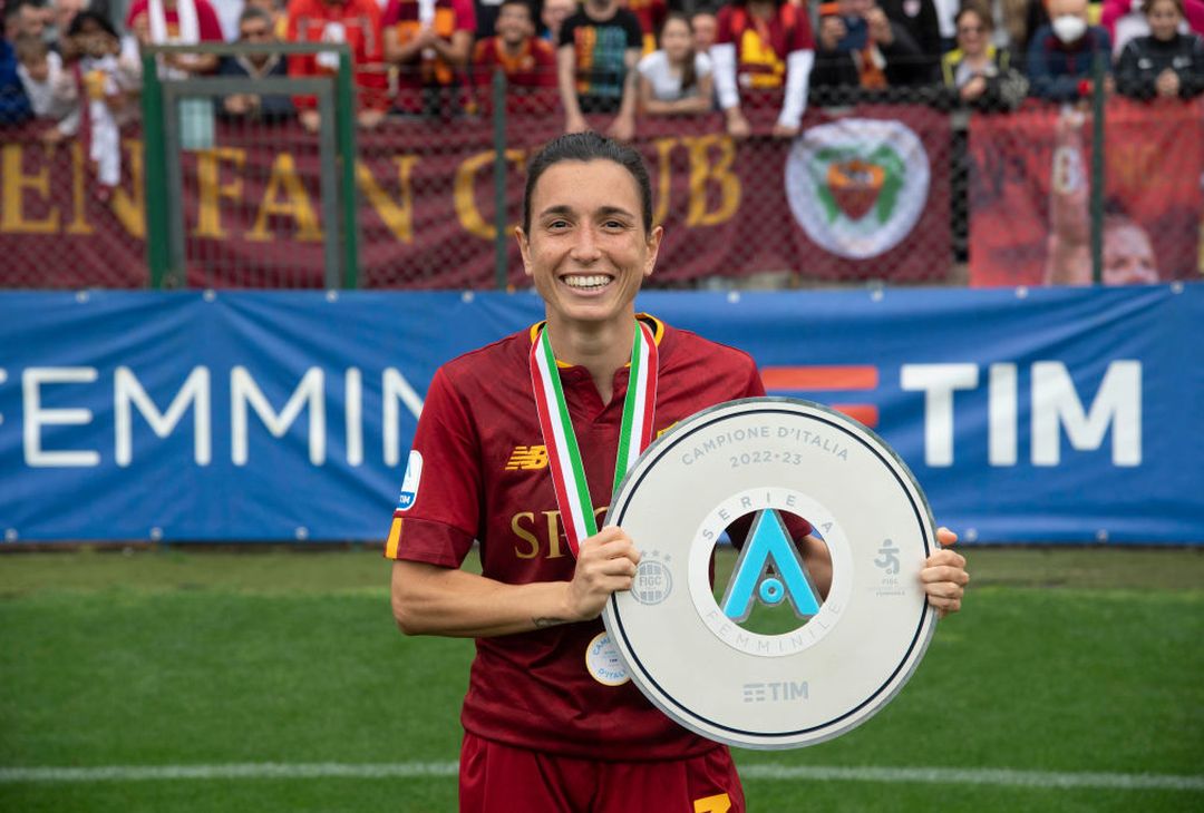 Roma Femminile Campione d’Italia, la premiazione – FOTO GALLERY - immagine 7