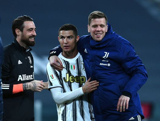 Juventus Pinsoglio Cristiano Ronaldo (getty images) Juventus Pinsoglio Cristiano Ronaldo (getty images)