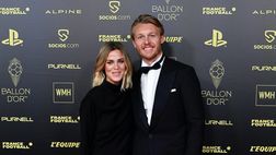 Pallone d’Oro 2021, Kjaer sui social: “Indimenticabile notte a Parigi”