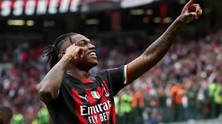 Rafael Leao, attaccante del Milan (getty images)