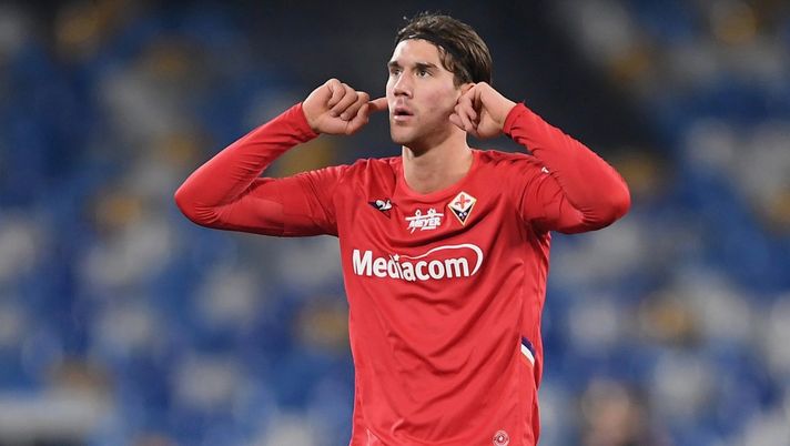 Dusan Vlahovic, attaccante della Fiorentina (credits: GETTY Images) 