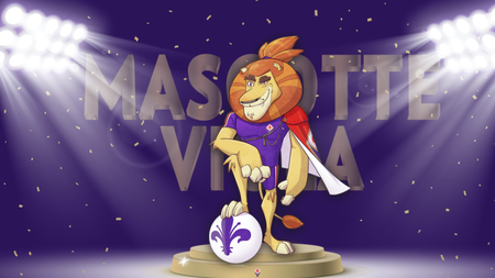 Foto ripresa da violachannel.tv mascotte-fiorentina