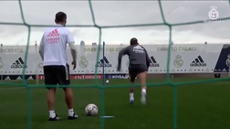 VIDEO Real Madrid, allenamenti ad alta intensità: scatti e denti stretti, Sergio Ramos è una furia
