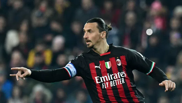 Zlatan Ibrahimovic AC Milan Udinese-Milan Serie A 2022-2023