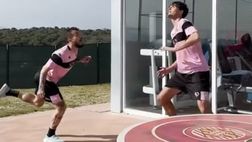 VIDEO Palermo, ritiro a Girona: i rosa e la “sfida all’ultimo sangue” a Teqball
