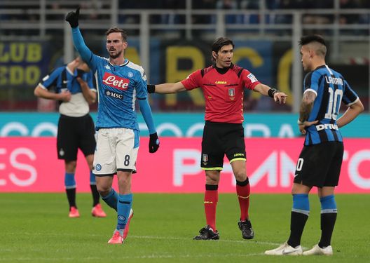 Napoli-Inter (getty images) Napoli-Inter (getty images)