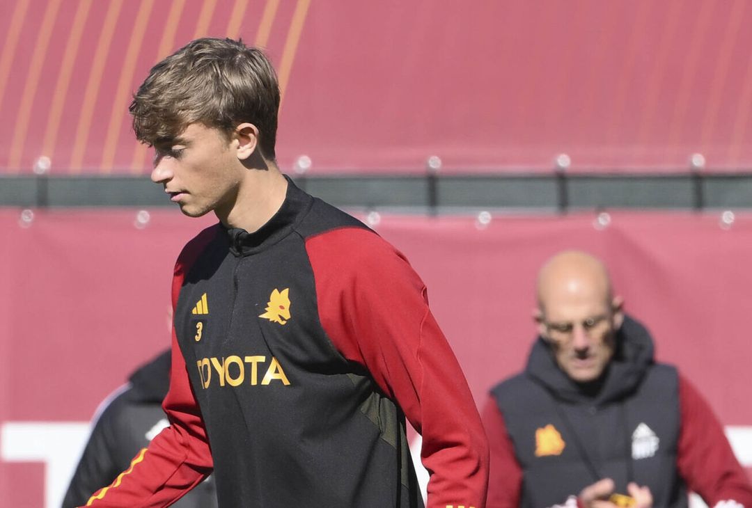 Roma, la rifinitura alla vigilia della gara con il Feyenoord – FOTOGALLERY - immagine 25