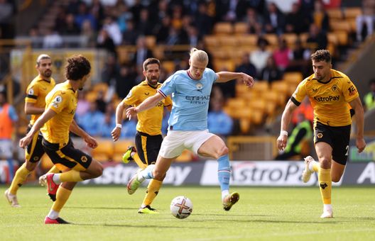 Haaland Manchester City (getty images) Haaland Manchester City