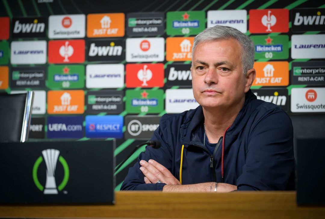 La conferenza stampa di Mourinho e Abraham – FOTO GALLERY - immagine 4