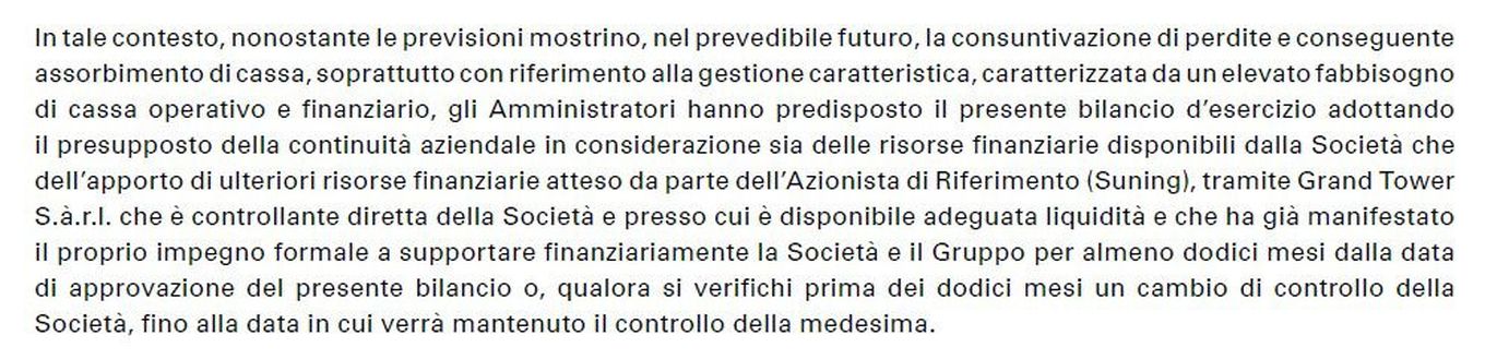 Inter, per la prima volta nel bilancio si parla di cambio di proprietà: ecco il passaggio- immagine 3