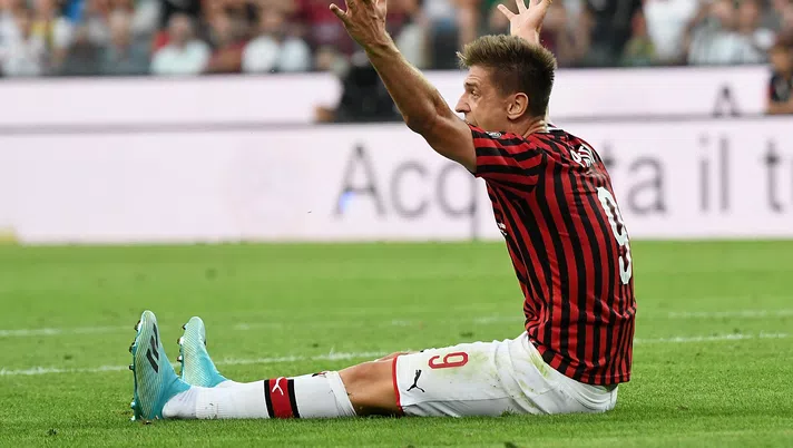 Krzysztof Piatek, attaccante del Milan (credits: GETTY Images)