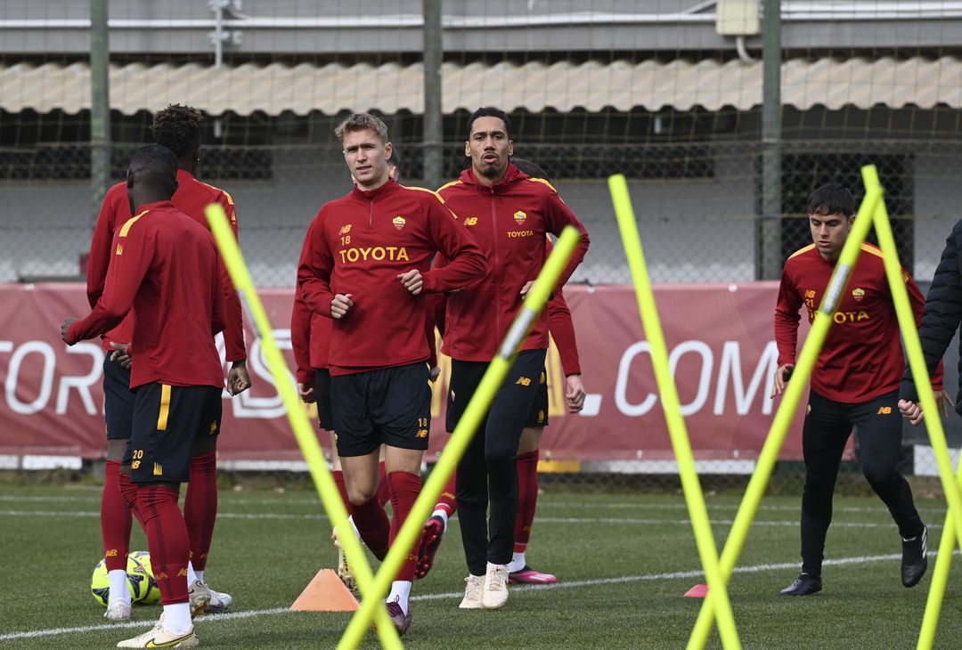 Roma, l’allenamento a due giorni dalla trasferta di Lecce – FOTO GALLERY - immagine 20