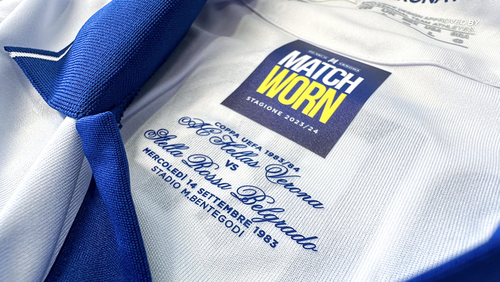 Verona, contro il Bologna terza maglia e patch speciale - immagine 1