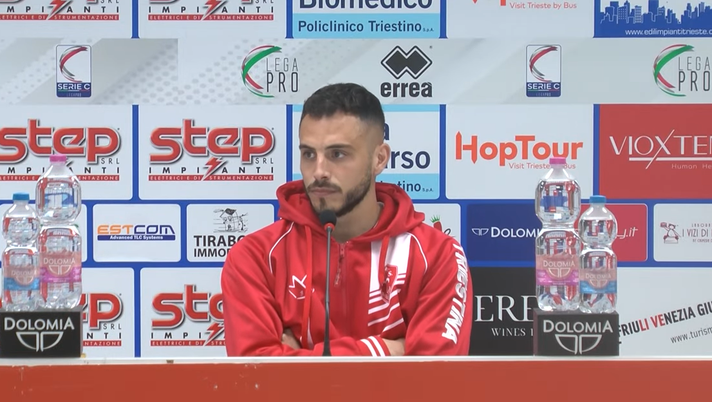 Triestina, Gomez: “Playoff lunghi, recuperiamo le energie. Abbiamo un problema…”  gomez