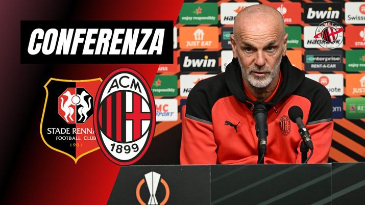 Conferenza Stampa Pioli Rennes-Milan Europa League 2023-2024