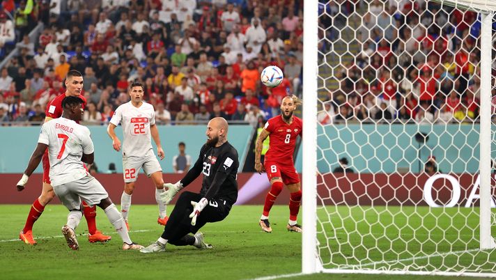 Serbia v Svizzera getty images