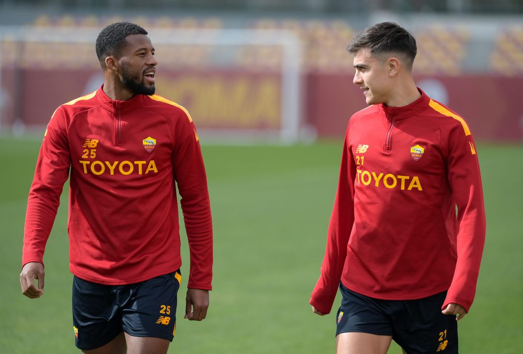 Roma, ultimo allenamento prima del match contro la Cremonese – FOTO GALLERY - immagine 37