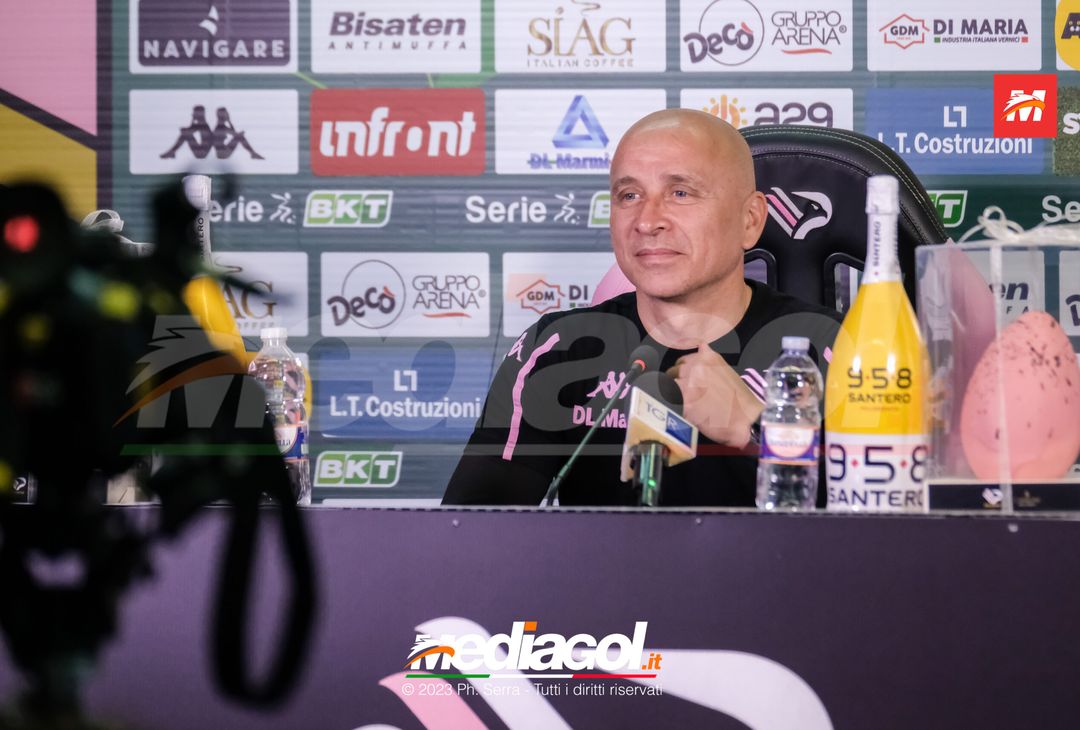 FOTO PALERMO, verso il Parma: mister Corini in conferenza stampa (GALLERY)- immagine 1