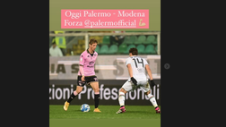 Palermo-Modena, la carica di Vido: la stories su Instagram dell’ex Perugia