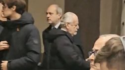 De Laurentiis abbandona la sala stampa: il presidente è scuro in volto