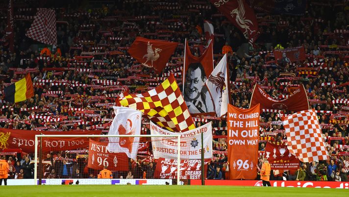 Champions League, Liverpool: maxi schermo ad Anfield per la sfida di ritorno con la Roma 