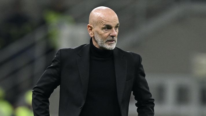Stefano Pioli AC Milan Milan-Atalanta 1-1 Serie A 2023-2024