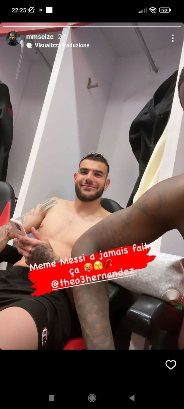 Milan sui social – Maignan a Theo: “Nemmeno Messi ha fatto un gol così”- immagine 2