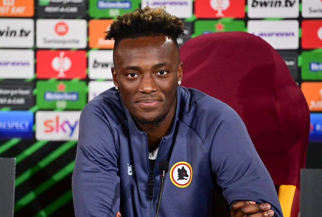 La conferenza stampa di Mourinho e Abraham –  FOTO GALLERY - immagine 17