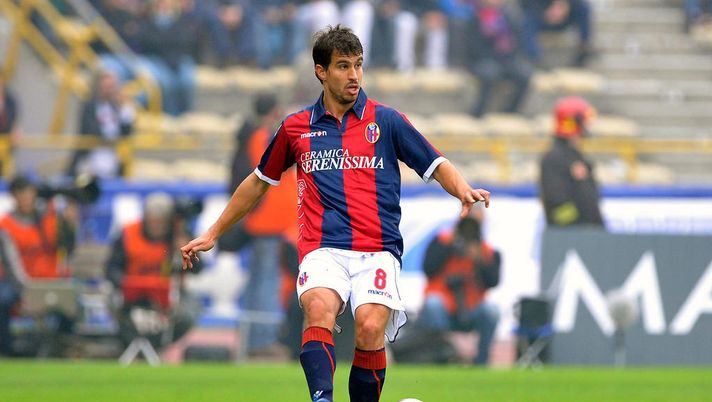 GEPA-24101030020 - BOLOGNA,ITALIEN,24.OKT.10 - FUSSBALL - Serie A, Bologna FC vs Juventus Turin. Bild zeigt Gyoergy Garics (Bologna). Foto: GEPA pictures/ Richiardi - Achtung - Nutzungsrechte nur fuer oesterreichische Kunden - ATTENTION - COPYRIGHT FOR AUSTRIAN CLIENTS ONLY 