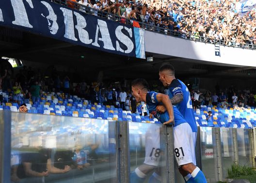 (Photo by SSC NAPOLI via Getty Images) raspadori spalletti