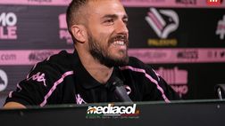 FOTO RITIRO PALERMO, la conferenza stampa di Nicola Valente (Gallery)