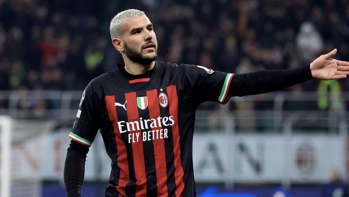 Theo Hernández AC Milan Milan-Napoli 1-0 Champions League 2022-2023