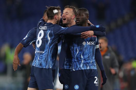 Fabian Ruiz, Koulibaly, Rrahmani (Photo by Paolo Bruno/Getty Images) Fabian Ruiz, Koulibaly, Rrahmani (Photo by Paolo Bruno/Getty Images)