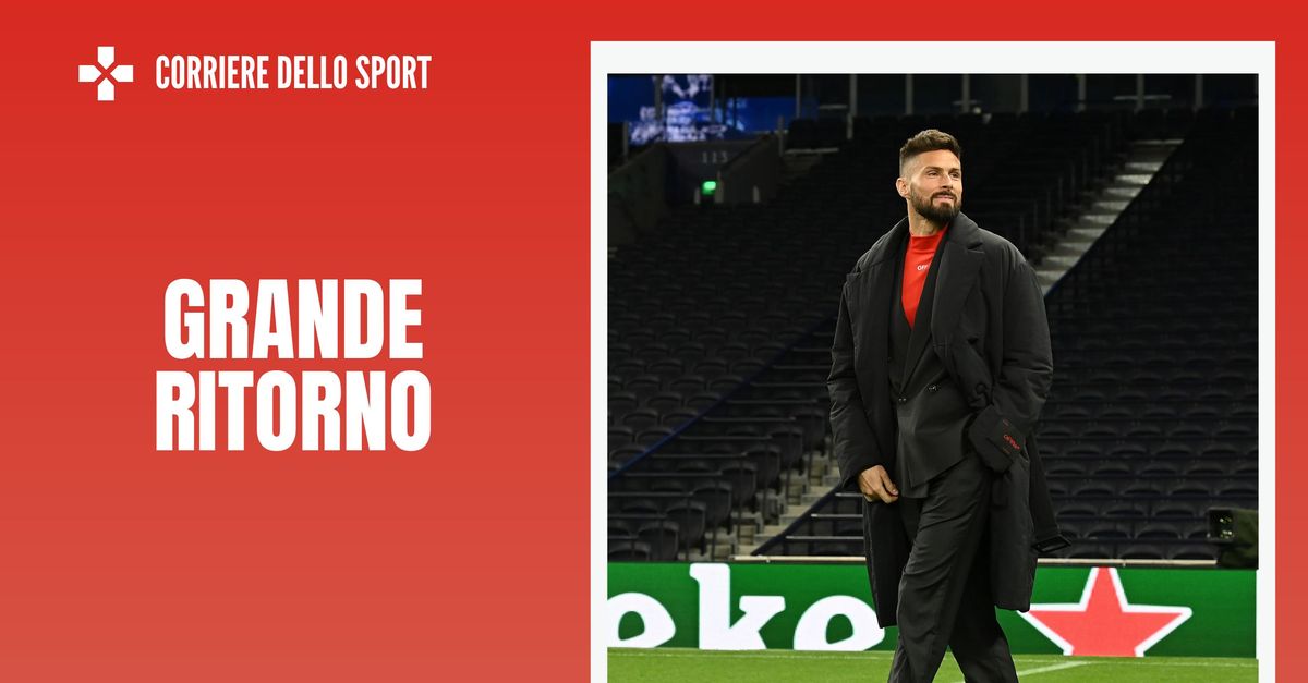 RomaMilan, partita fondamentale si rivede Giroud NEWS Milan