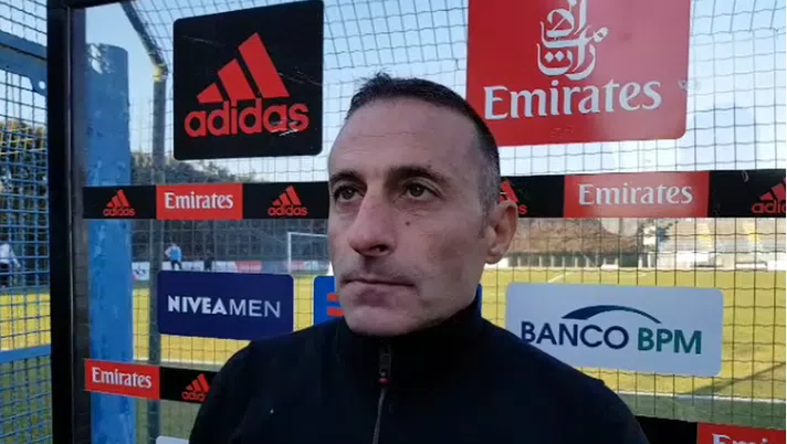 Alessandro Lupi, tecnico del Milan Primavera, foto @pianetamilan