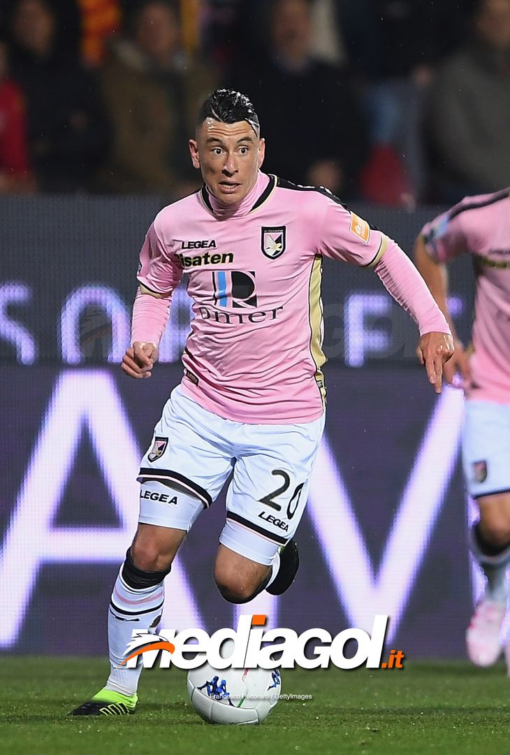  during the Serie B match between Benevento and Carpi FC at Stadio Ciro Vigorito on April 14, 2019 in Benevento, Italy. 