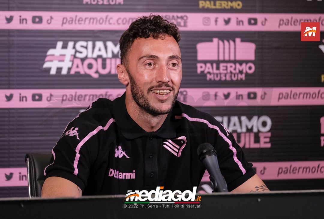 FOTO PALERMO, Mirko Pigliacelli in conferenza stampa (Gallery) - immagine 6