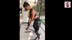 VIDEO / Carolina Marcialis in gran forma: l’allenamento di lady Cassano è super