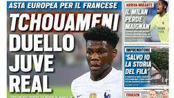 Prima Pagina, Tuttosport: “Tchouameni, duello Juve-Real. Milan, arriva Mirante”