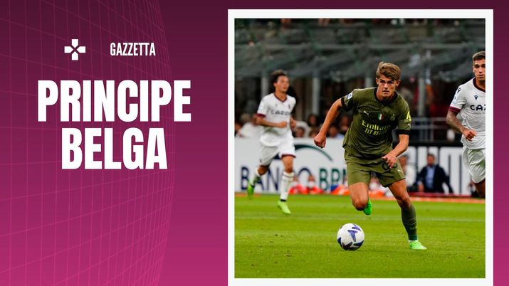 Charles De Ketelaere AC Milan Milan-Bologna 2-0 Serie A 2022-2023