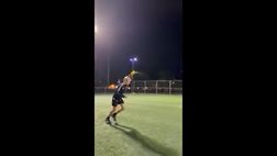 VIDEO / Tale padre, tale figlio: Del Piero jr, punizione perfetta