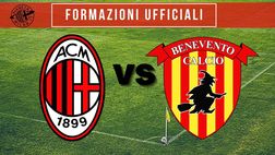 Milan-Benevento, le formazioni ufficiali: Pioli cambia in attacco