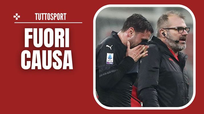 infortunio Calabria AC Milan Milan-Napoli 1-0 Serie A 2023-2024