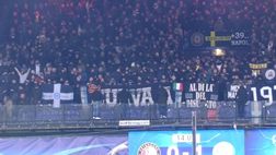Tifosi del Napoli contro ADL sul divieto di trasferta: “Nemmeno una parola, buffone!” | FOTO
