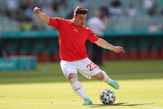 L'esterno della Svizzera Shaqiri L'esterno della Svizzera Shaqiri