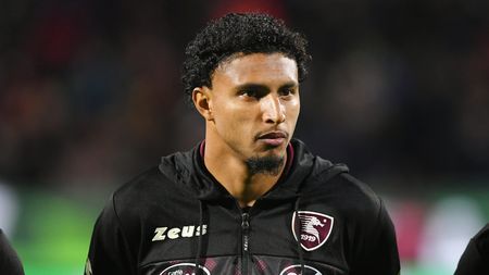 SALERNO, ITALY - APRIL 02: Ederson of US Salernitana during the Serie A match between US Salernitana and Torino FC at Stadio Arechi on April 02, 2022 in Salerno, Italy. (Photo by Francesco Pecoraro/Getty Images)