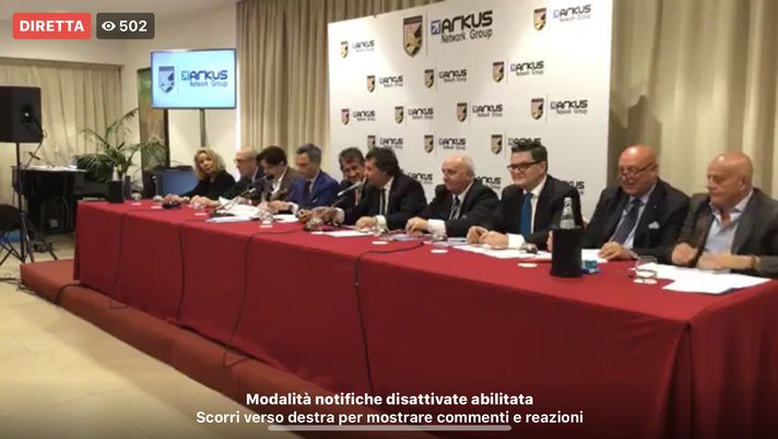 LIVE VIDEO, Cessione Palermo: segui qui la conferenza stampa di presentazione della nuova proprietà LIVE VIDEO, Cessione Palermo: segui qui la conferenza stampa di presentazione della nuova proprietà