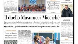 Prima Pagina, La Repubblica-Palermo: “Addio Di Marzio, domatore di spogliatoi”