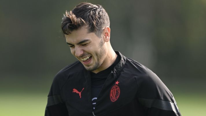 Brahim Díaz AC Milan allenamento Milanello