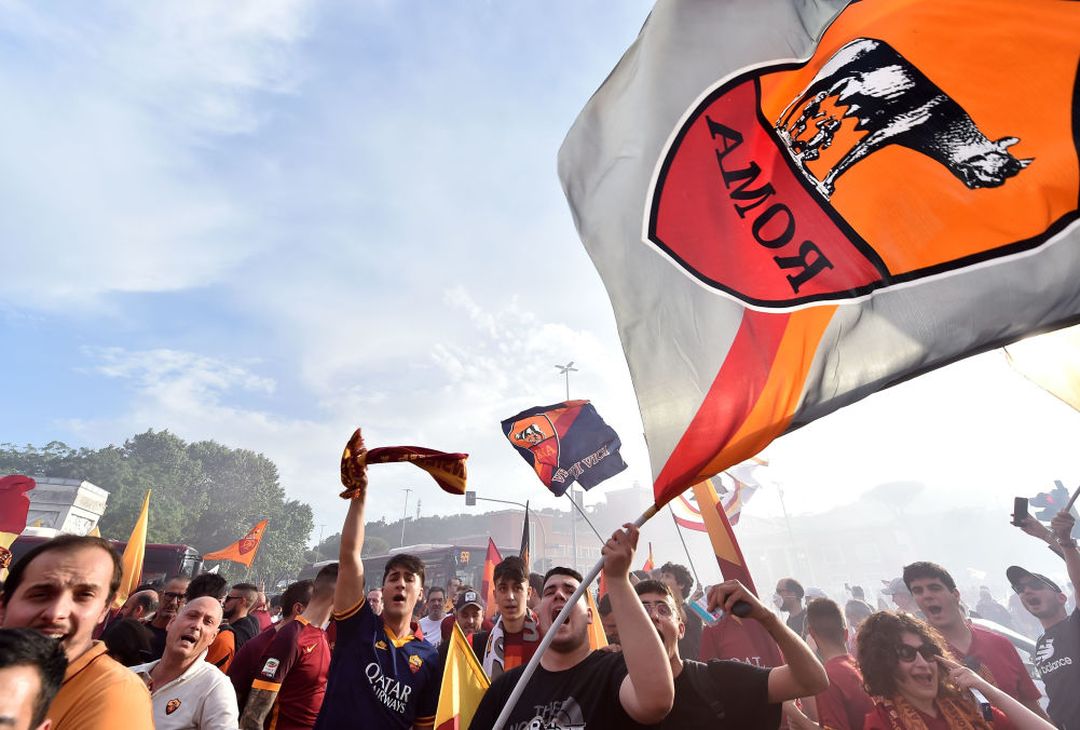 Roma-Feyenoord, all’Olimpico oltre 50mila tifosi – FOTO GALLERY - immagine 14
